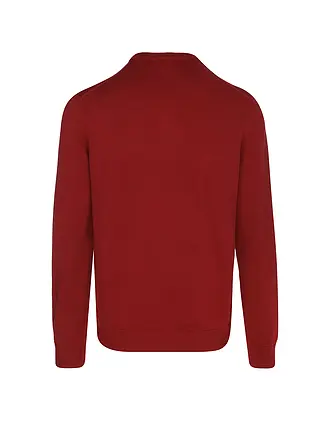 LACOSTE | Pull | dunkelrot