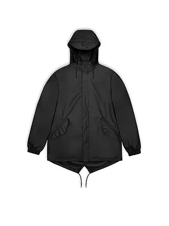 RAINS | Regenjacke | schwarz