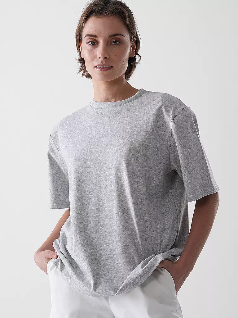 105 DEGREES | T-Shirt THE T-SHIRT | grau