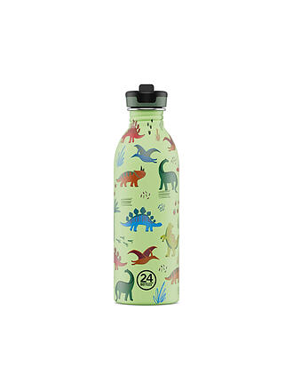 24BOTTLES | Bouteille d'eau pour enfants 500ml URBAN BOTTLE Jurassic Friends
