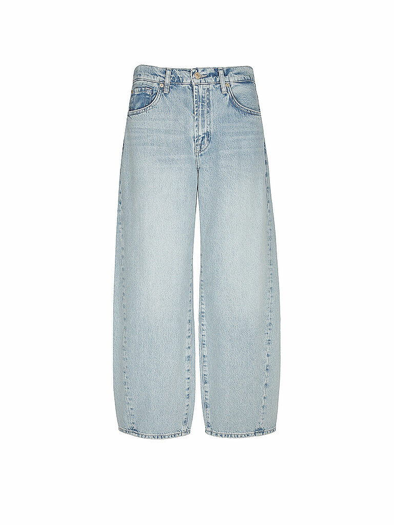 Jeans coupe ballon BONNIE SEPTEMBER bleu clair 26