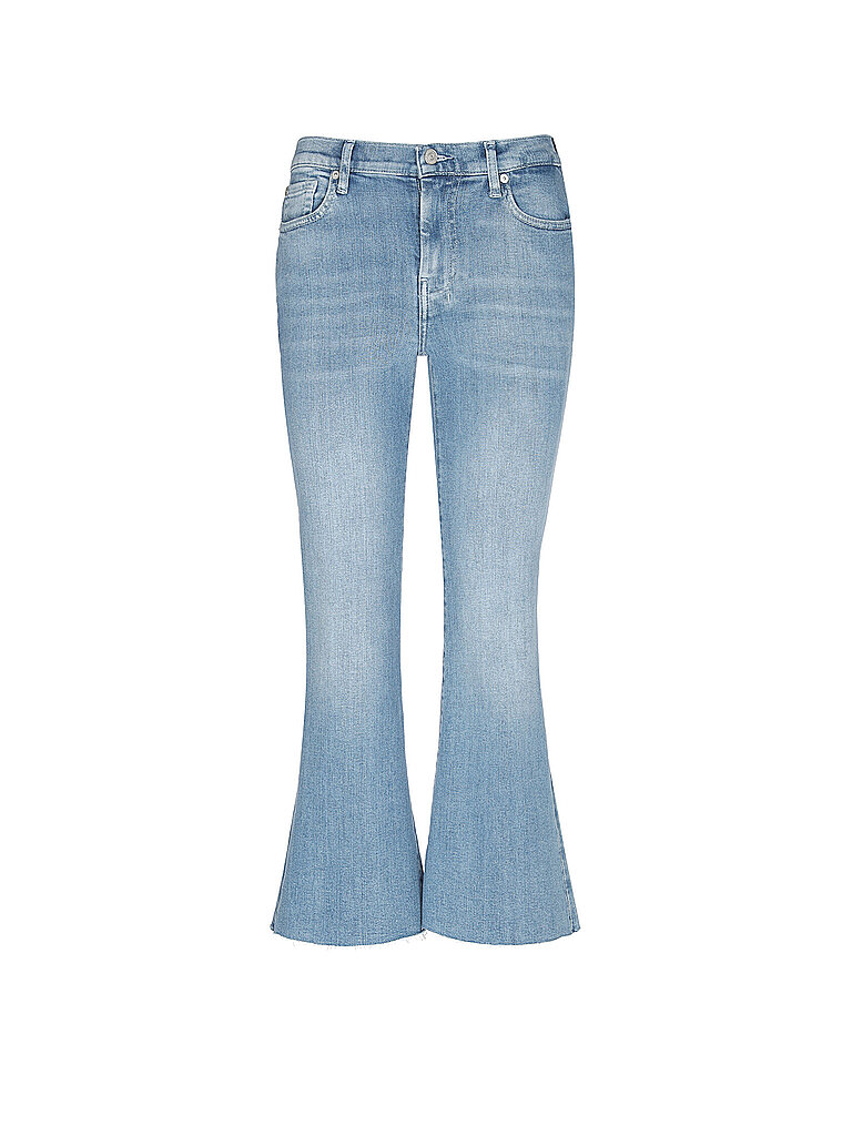Jeans Coupe Évasée CROPPED DOJO bleu 29