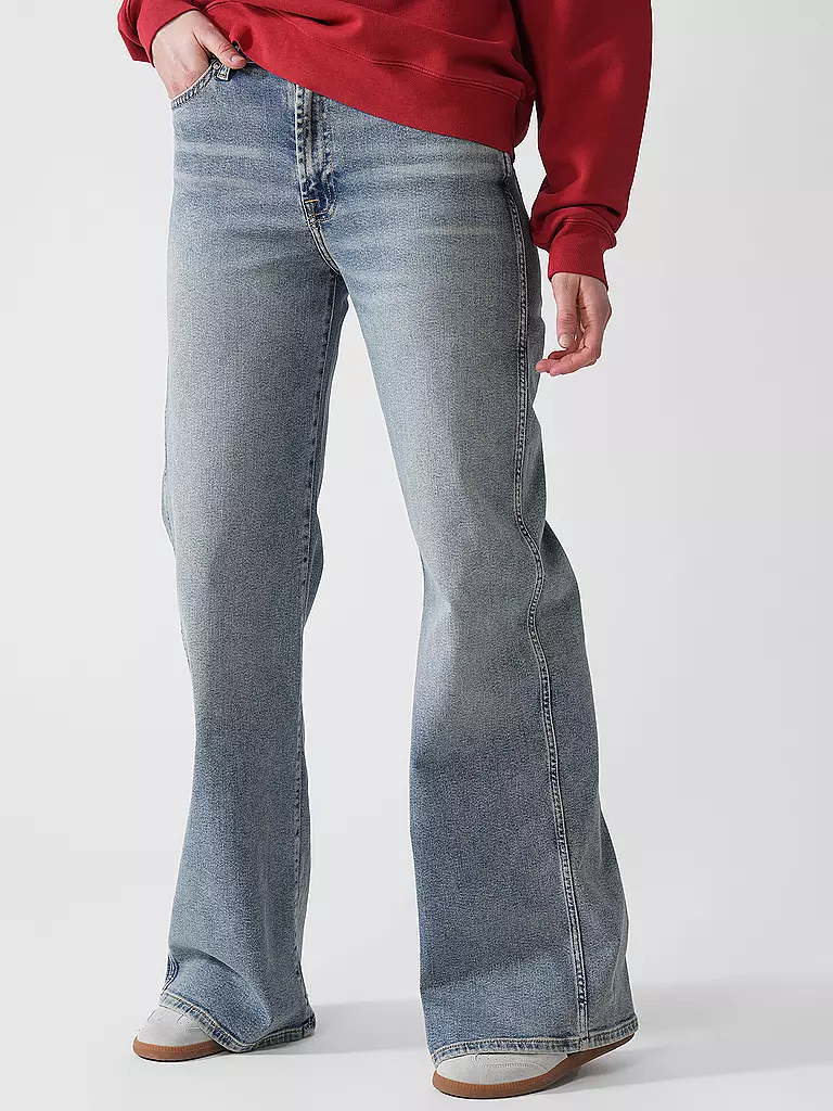 7 FOR ALL MANKIND | Jean Jambe Large LOTTA | Bleu clair