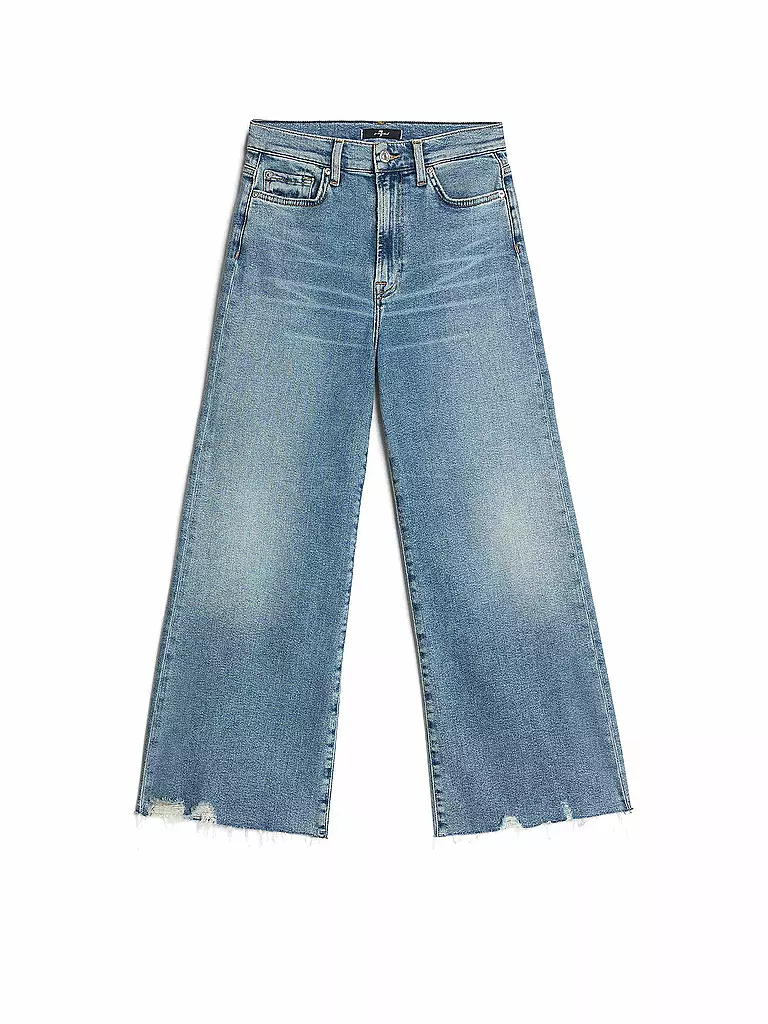 7 FOR ALL MANKIND | Jeans évasé 7/8 JO | hellblau