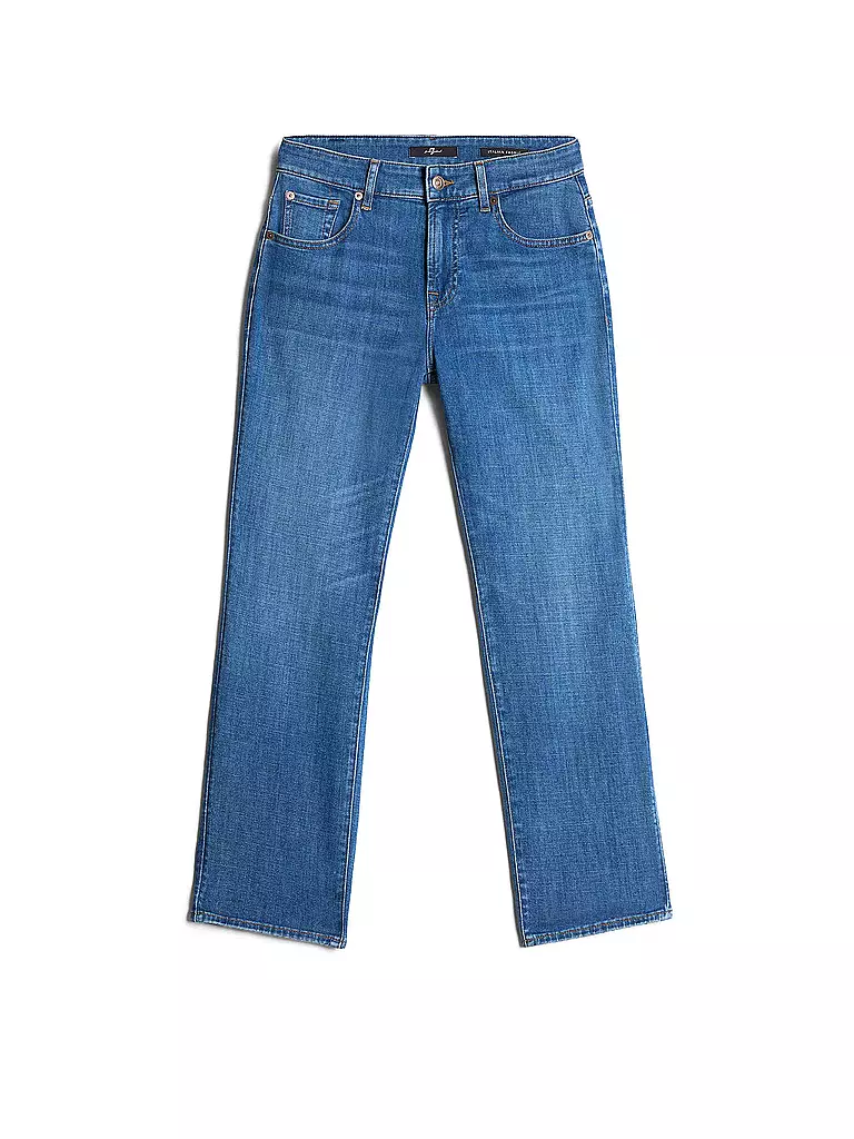7 FOR ALL MANKIND | Jeans coupe droite 7/8 CALIE | Bleu