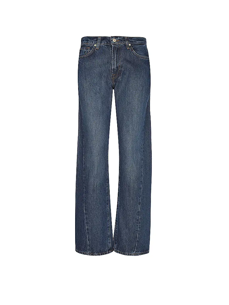 7 FOR ALL MANKIND | Jeans coupe droite | Bleu foncé