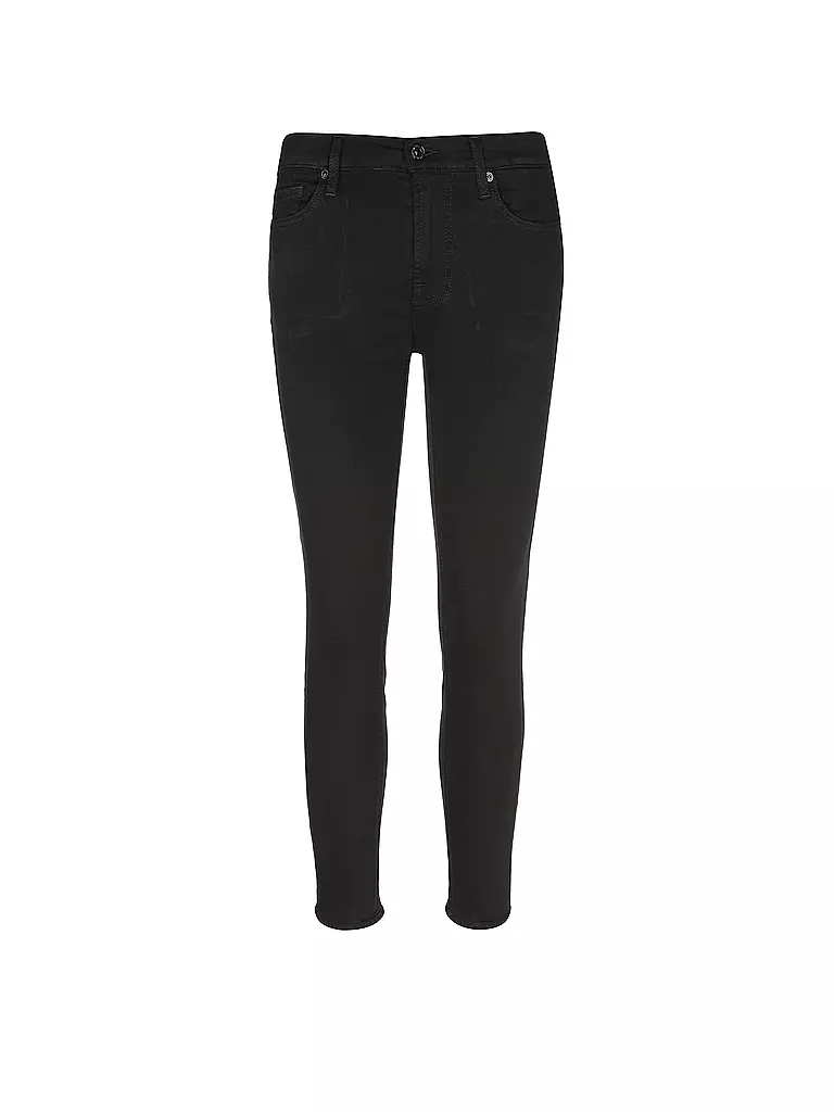 7 FOR ALL MANKIND | Jeans skinny 7/8 THE ANKLE | schwarz