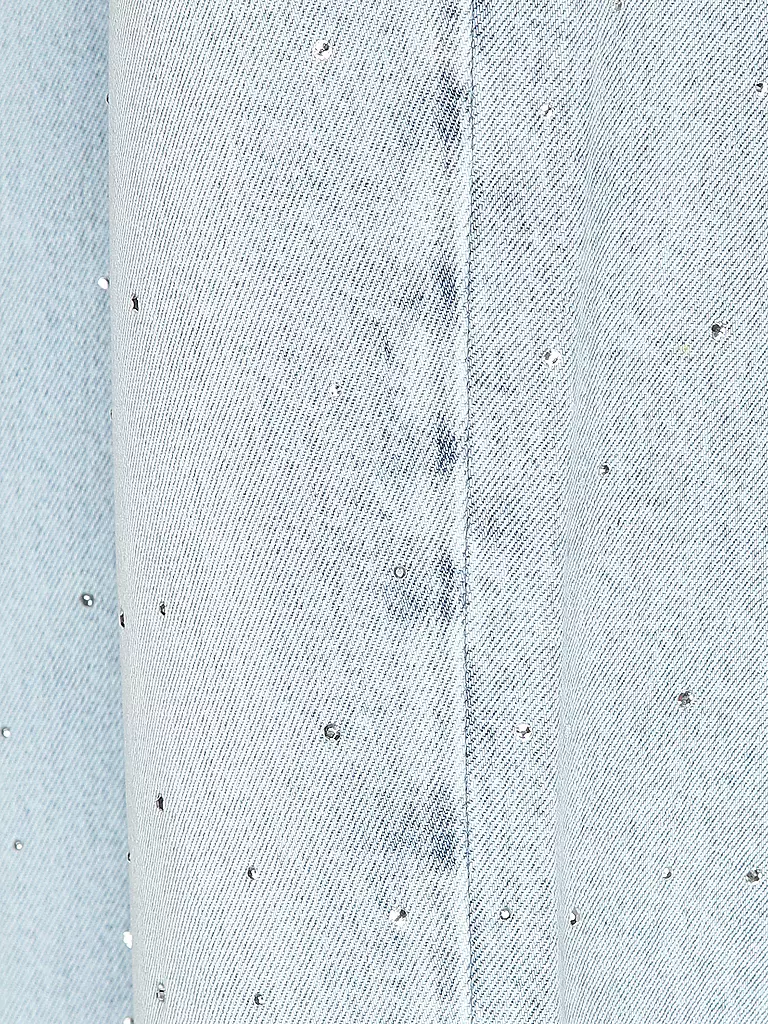 7 FOR ALL MANKIND | Jeans Wide Leg LOGAN STOVEPIPE JUICY | Bleu clair