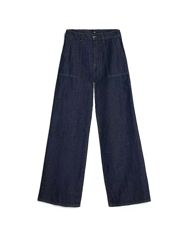 7 FOR ALL MANKIND | Jeans Wide Leg LOTTA | Bleu foncé
