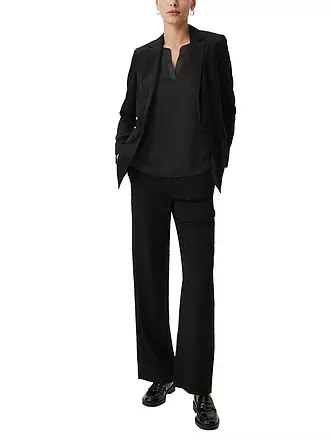 COMMA | Chemise | schwarz