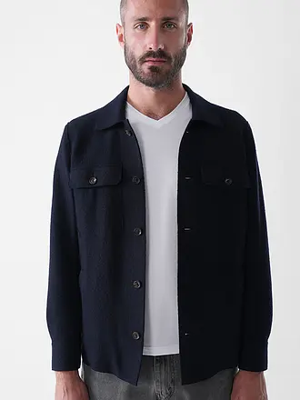 ELEVENTY | Overshirt | dunkelblau