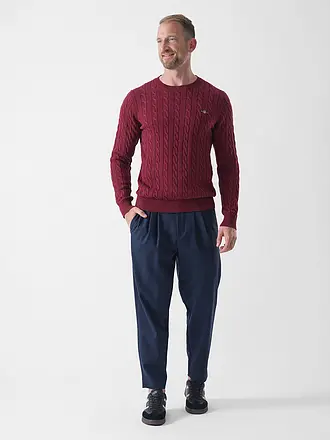GANT | Pull | dunkelrot