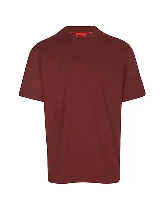 HUGO | T-shirt | dunkelrot