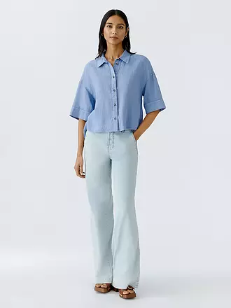 OUÍ | Blouse | blau