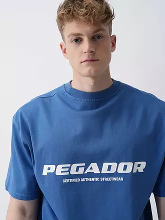 PEGADOR | T-shirt | blau