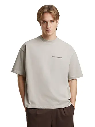 PROHIBITED | T-shirt | beige