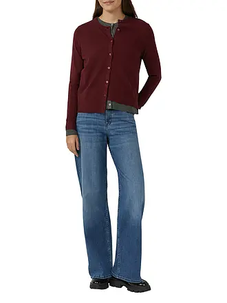 S.OLIVER | Cardigan | dunkelrot