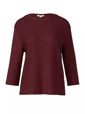 S.OLIVER | Pull | dunkelrot