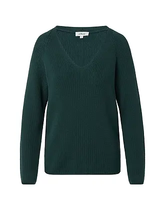 S.OLIVER | Pull-over | dunkelgrün