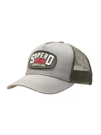 SUPERDRY | Casquette | grau