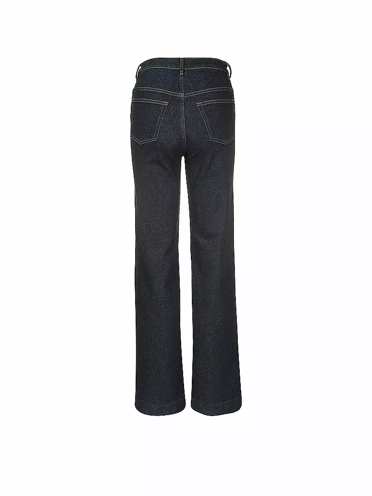 A.P.C. | Jeans taille haute coupe droite Spring | blau