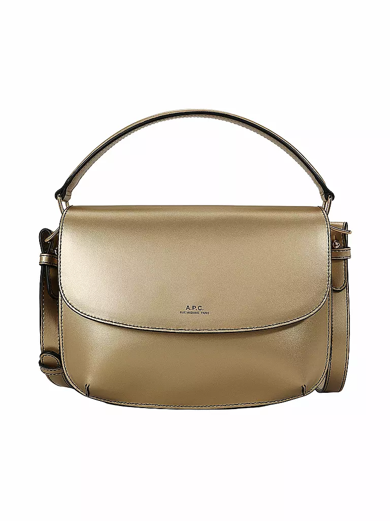 A.P.C. | Ledertasche - Mini Bag SARAH  | Or