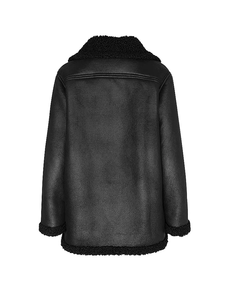 A.P.C. | Manteau court en similicuir CLARA | 