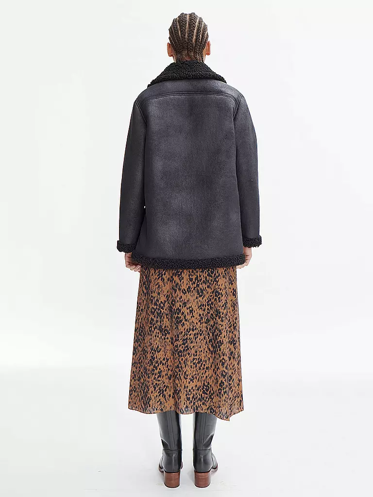 A.P.C. | Manteau court en similicuir CLARA | 