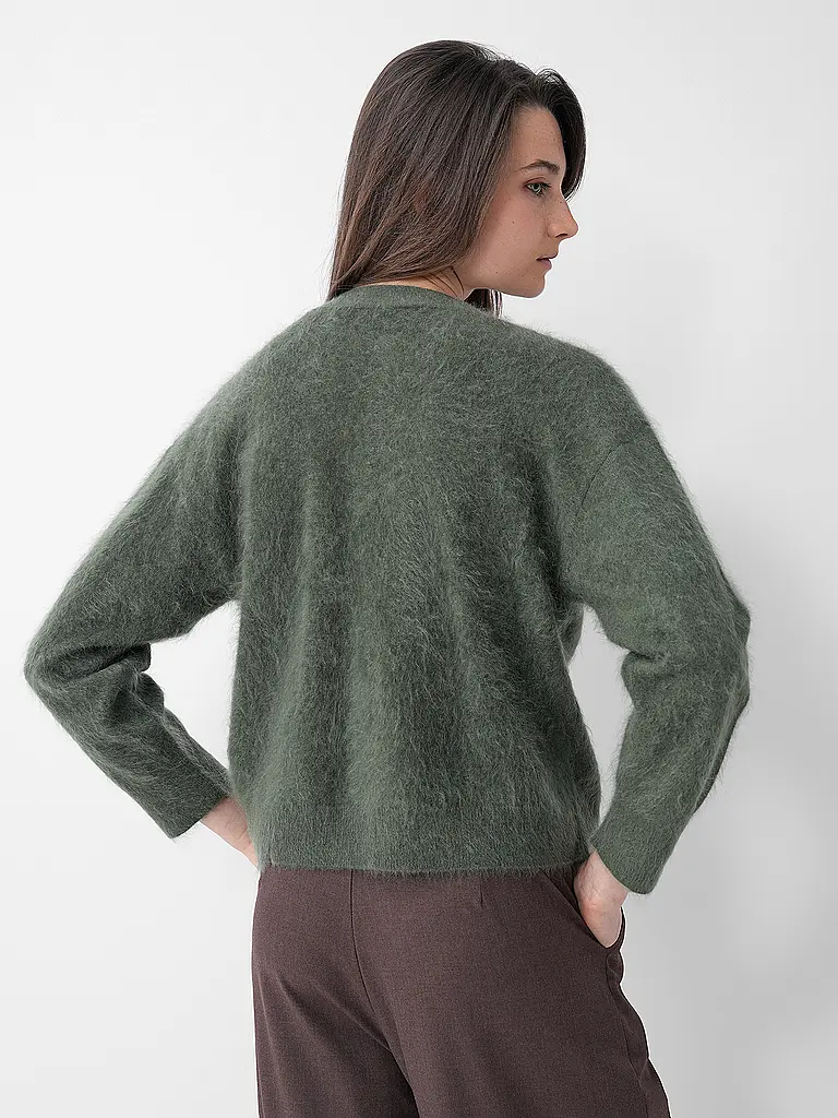ABSOLUT | Cardigan en cachemire GLORIA | olive