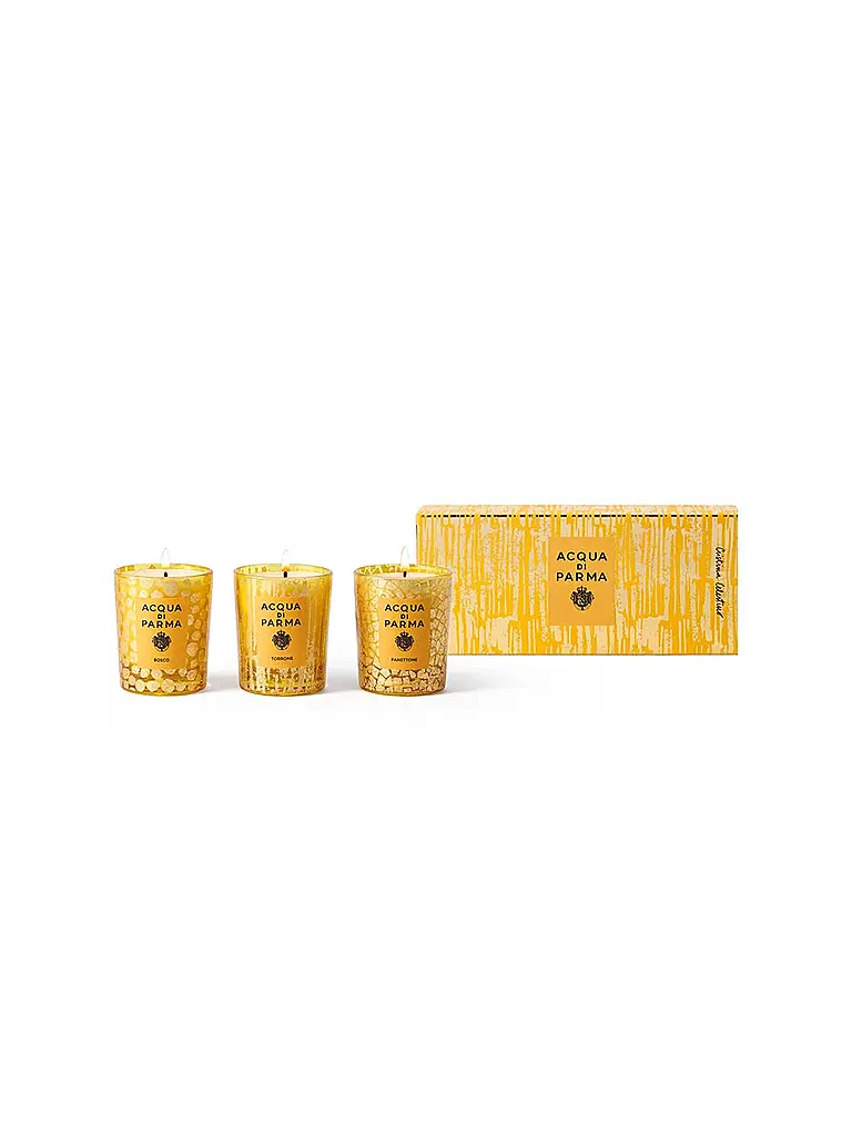 ACQUA DI PARMA | Coffret cadeau - Trio de bougies Holiday 3x70g | keine Farbe