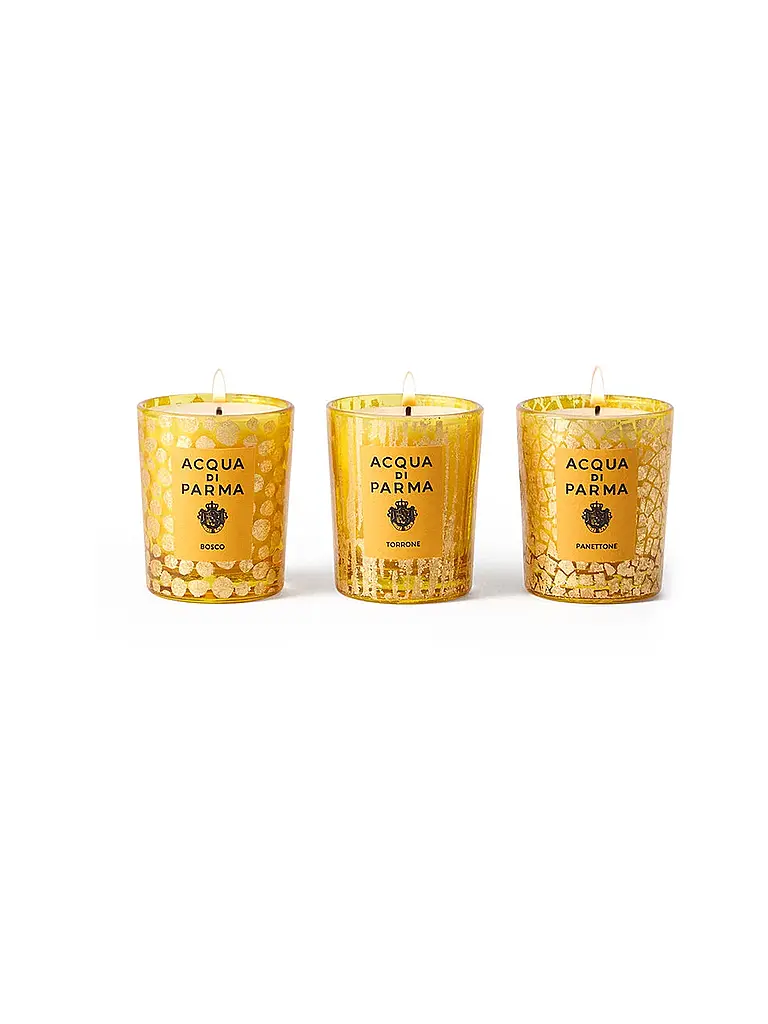 ACQUA DI PARMA | Coffret cadeau - Trio de bougies Holiday 3x70g | keine Farbe