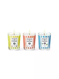 ACQUA DI PARMA | Coffret cadeau - Trio de bougies Ulivo, Salina, Pineta Édition Limitée 70g | Aucune couleur
