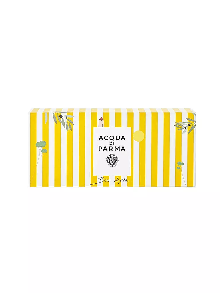 ACQUA DI PARMA | Coffret cadeau - Trio de bougies Ulivo, Salina, Pineta Édition Limitée 70g | 