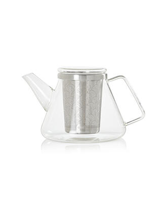 AD HOC | Théière Fusion 1L Verre/Acier inoxydable