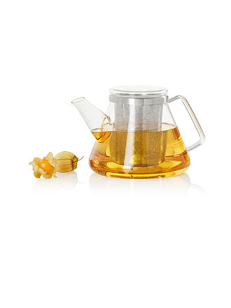 AD HOC | Théière Fusion 1L Verre/Acier inoxydable