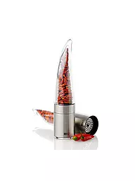 AD HOC | Coupe-piment PEPE 21cm Inox / Noir | Argent