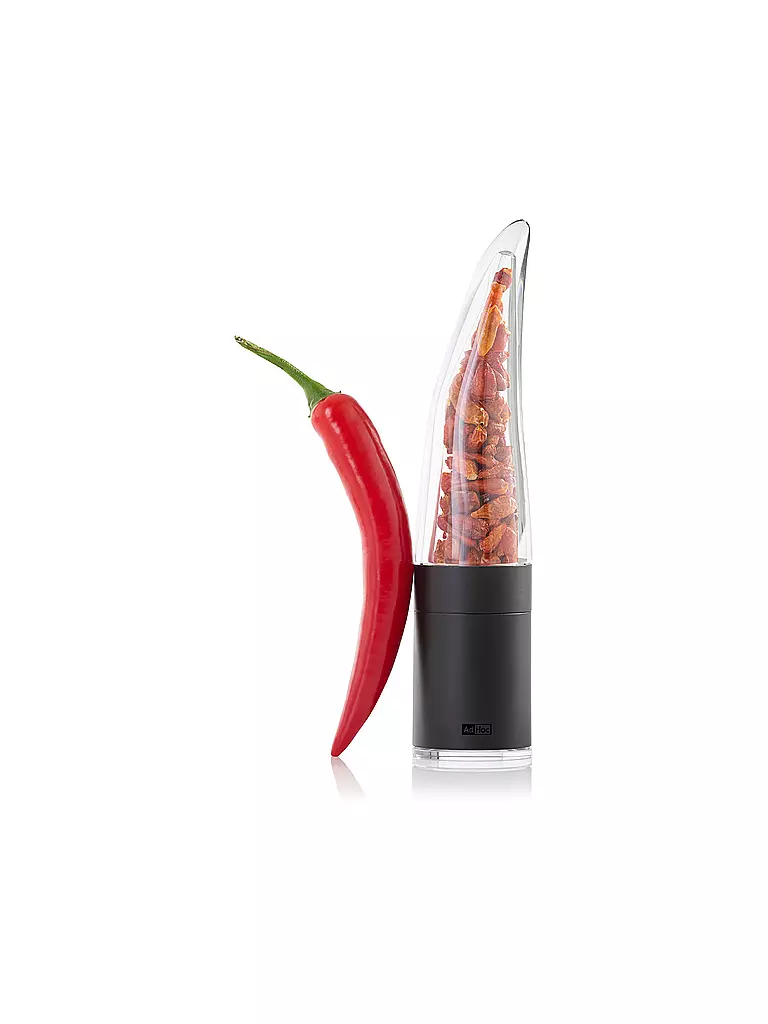 AD HOC | Coupe-piment PEPE 21cm Inox / Noir | 