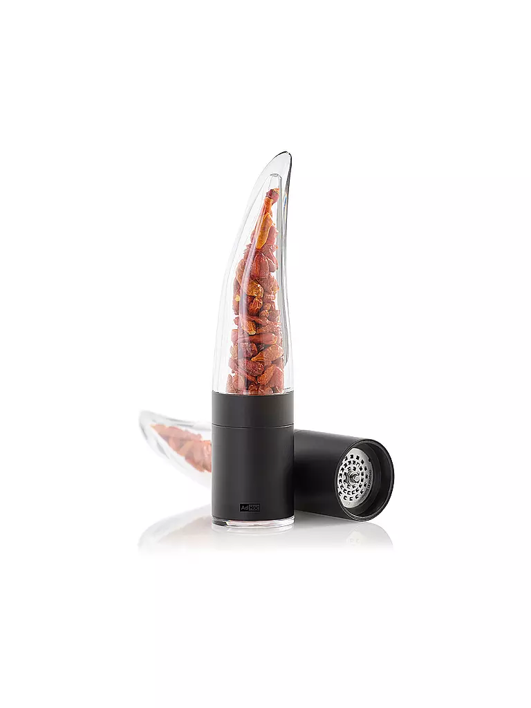 AD HOC | Coupe-piment PEPE 21cm Inox / Noir | 