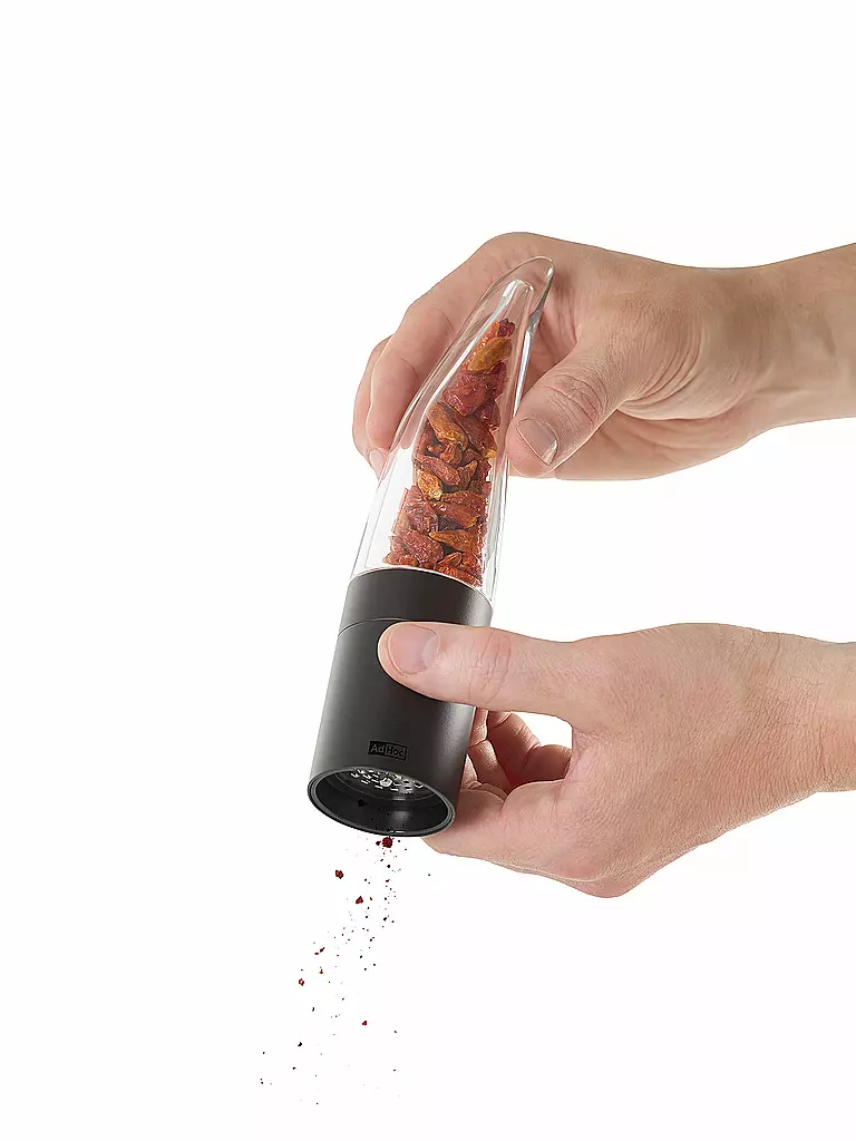 AD HOC | Coupe-piment PEPE 21cm Inox / Noir | 