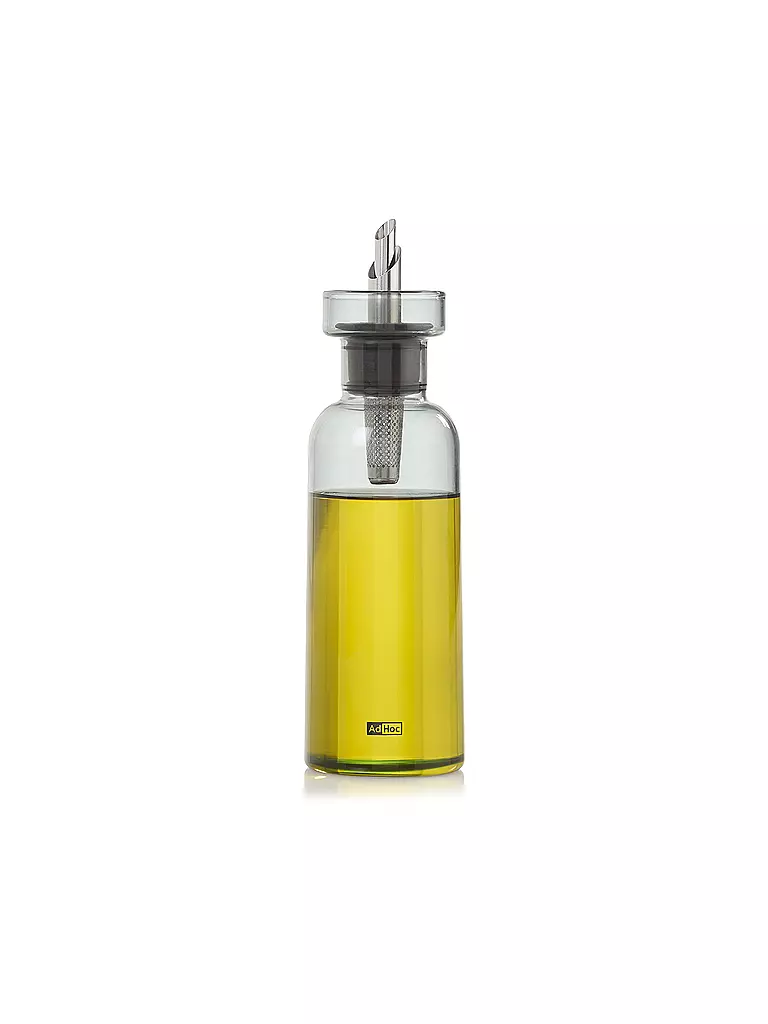AD HOC | Distributeur de vinaigre ou d'huile AROMA POUR 300ml verre / acier inoxydable | 