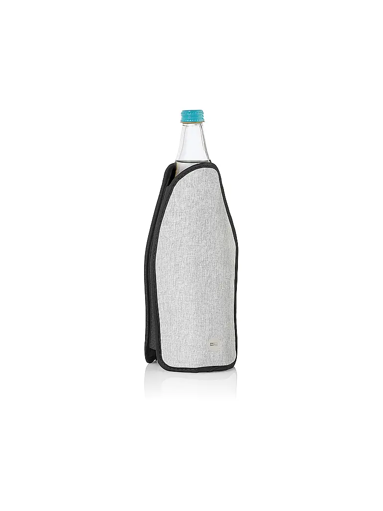 AD HOC | Manchon rafraîchissant actif pour bouteille de vin gris clair | 
