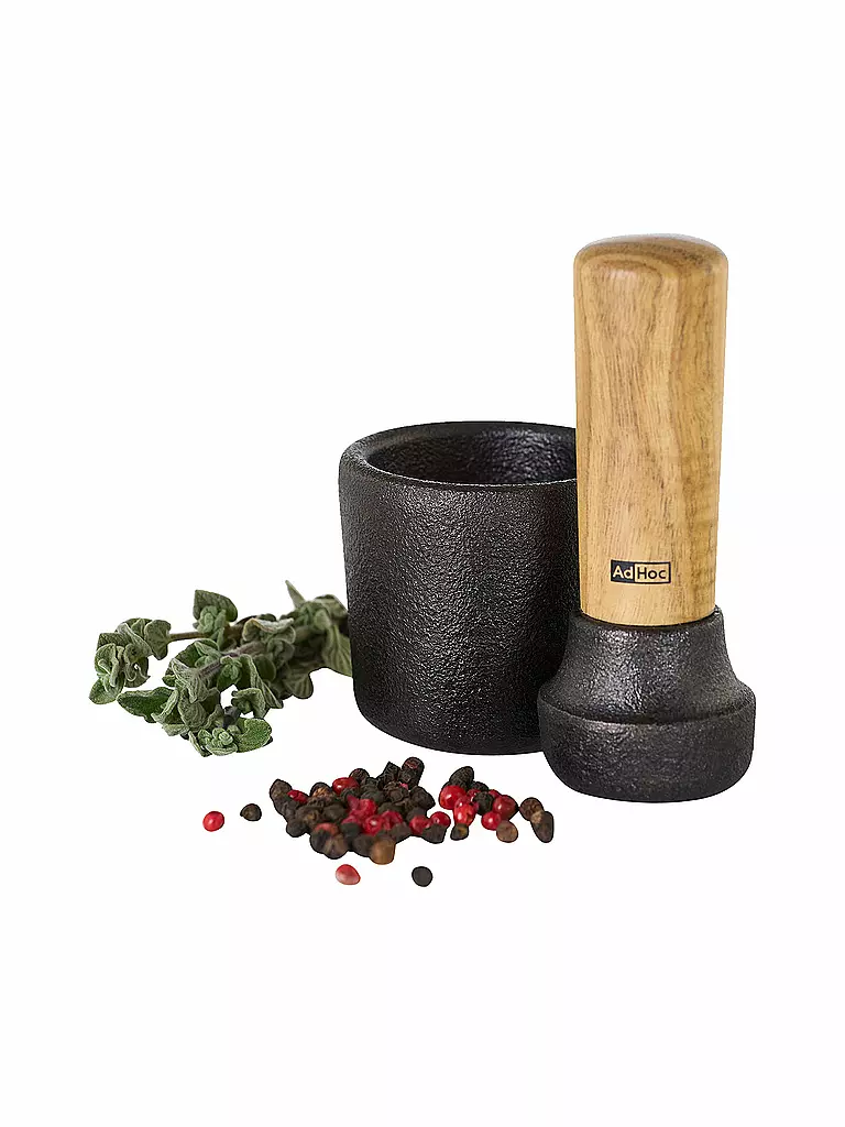 AD HOC | Mortier CAMO.6 4,5cm fonte / acacia | 