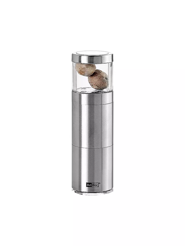 AD HOC | Moulin à muscade MUSKATINO 12,5cm | Argent