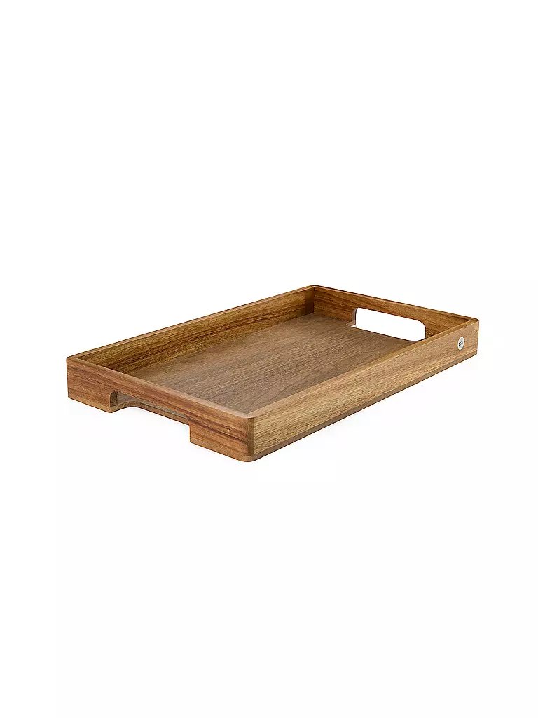 AD HOC | Serviertablett SERVE 50x30cm Acacia / Noyer | braun