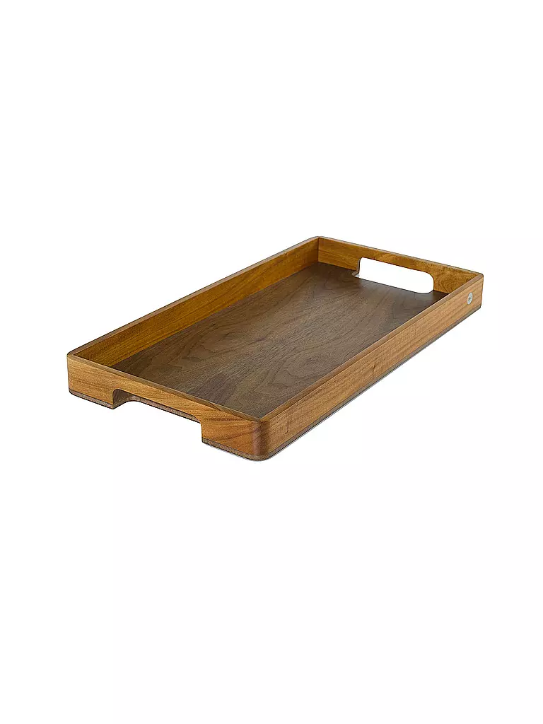 AD HOC | Serviertablett SERVE 60x31cm | Marron