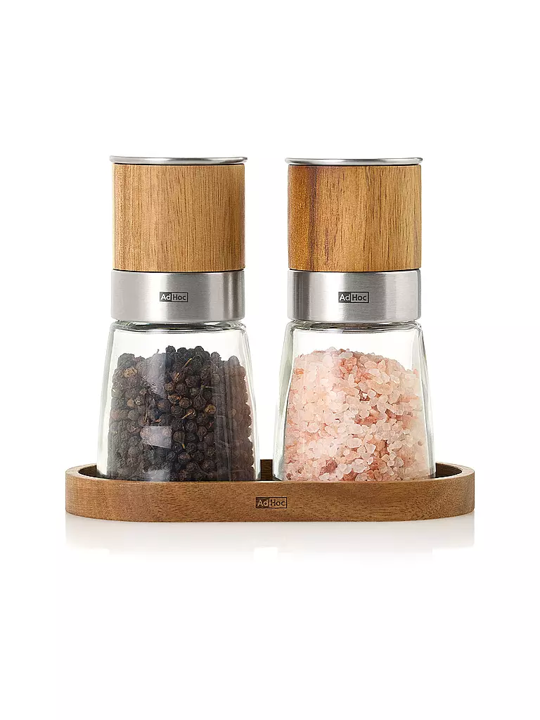 AD HOC | Sous-plat pour moulin 16x8,5cm en bois d'acacia | 