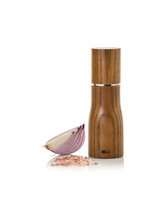 ADHOC | Moulin à sel / poivre LEVO 15cm Frêne / Brun noyer