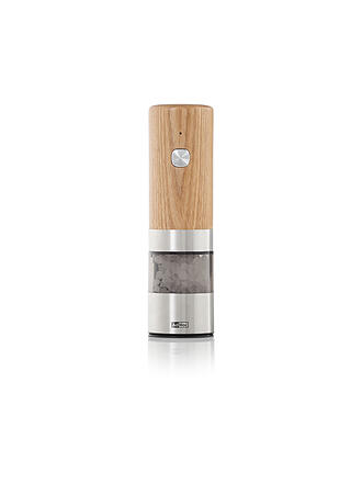 ADHOC | Moulin à poivre ou à sel électrique i.MILL 17cm Frêne/Acier inoxydable