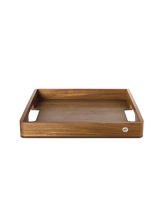 ADHOC | Plateau de service SERVE 40xx40cm acacia / noyer