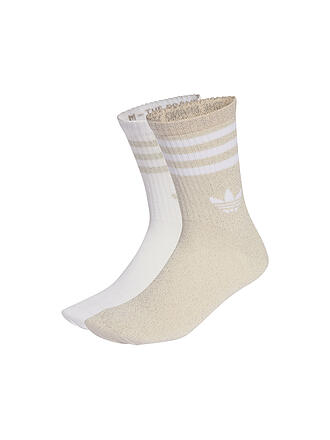 ADIDAS ORIGINALS | Chaussettes §S GLITTER, lot de 2 icgome/blanc